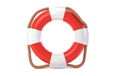 Lifebuoy su güvenliği 3D görüntüleme