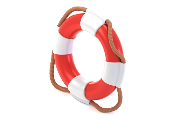 Lifebuoy water safety Isometric view 3D render — Stock Photo, Image