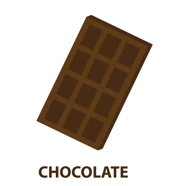 チョコレート イラスト バー — ストックベクタ