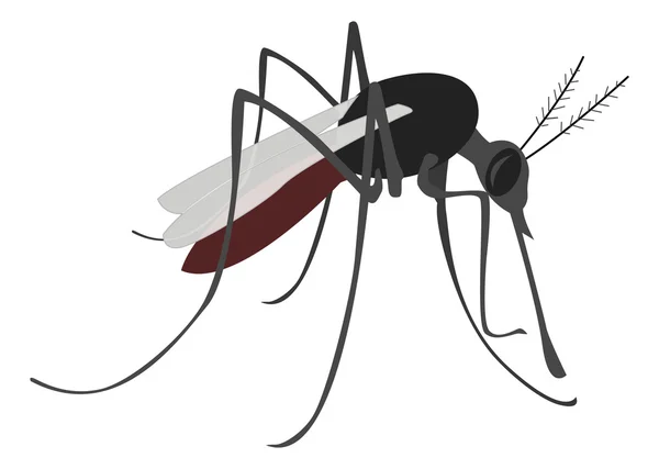 Mug insectenwerende illustratie — Stockvector