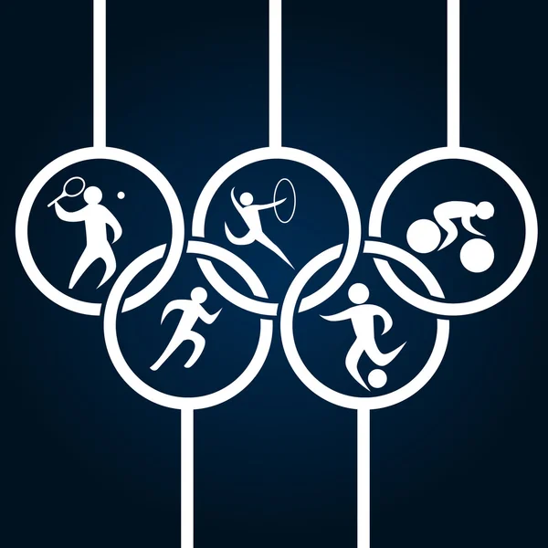 Летние игры в Рио — стоковый вектор
