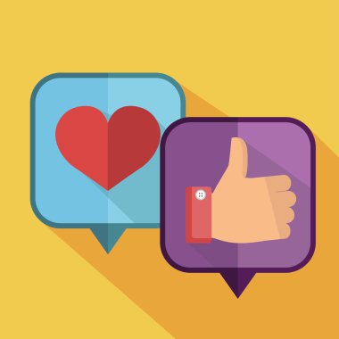 SSS bülten destek iletişim için simgeler