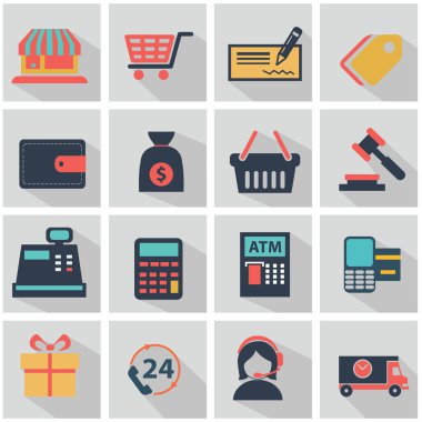alışveriş Icon set