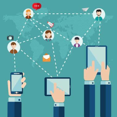 Dünya çapında iletişim kavramı