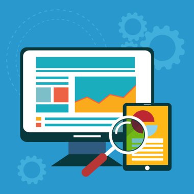 seo kavramı içinde düz stil gösteren resim