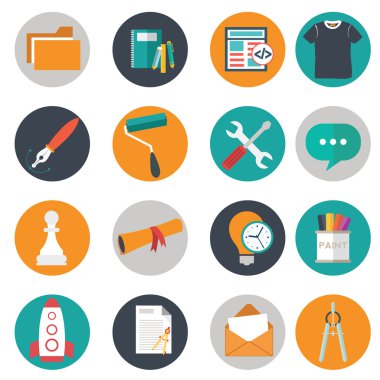 grafik, web tasarım simgeler