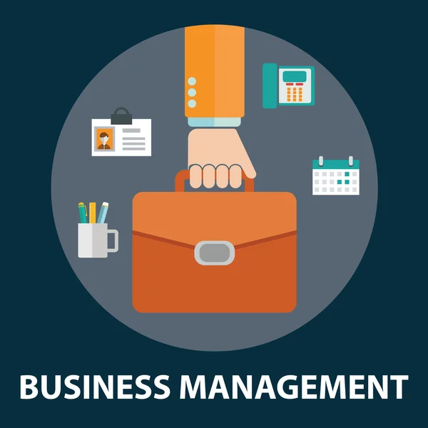 Business und Management moderne Strategie schnelles Wachstum Ihres Unternehmenskonzeptes Vektor Illustration — Stockvektor