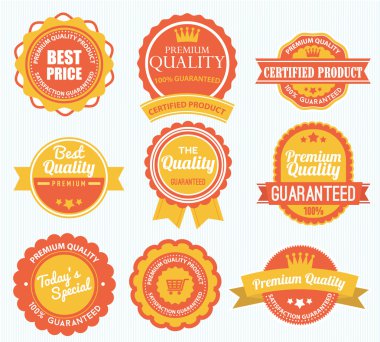 vektör çıkartmaları ve şeritler