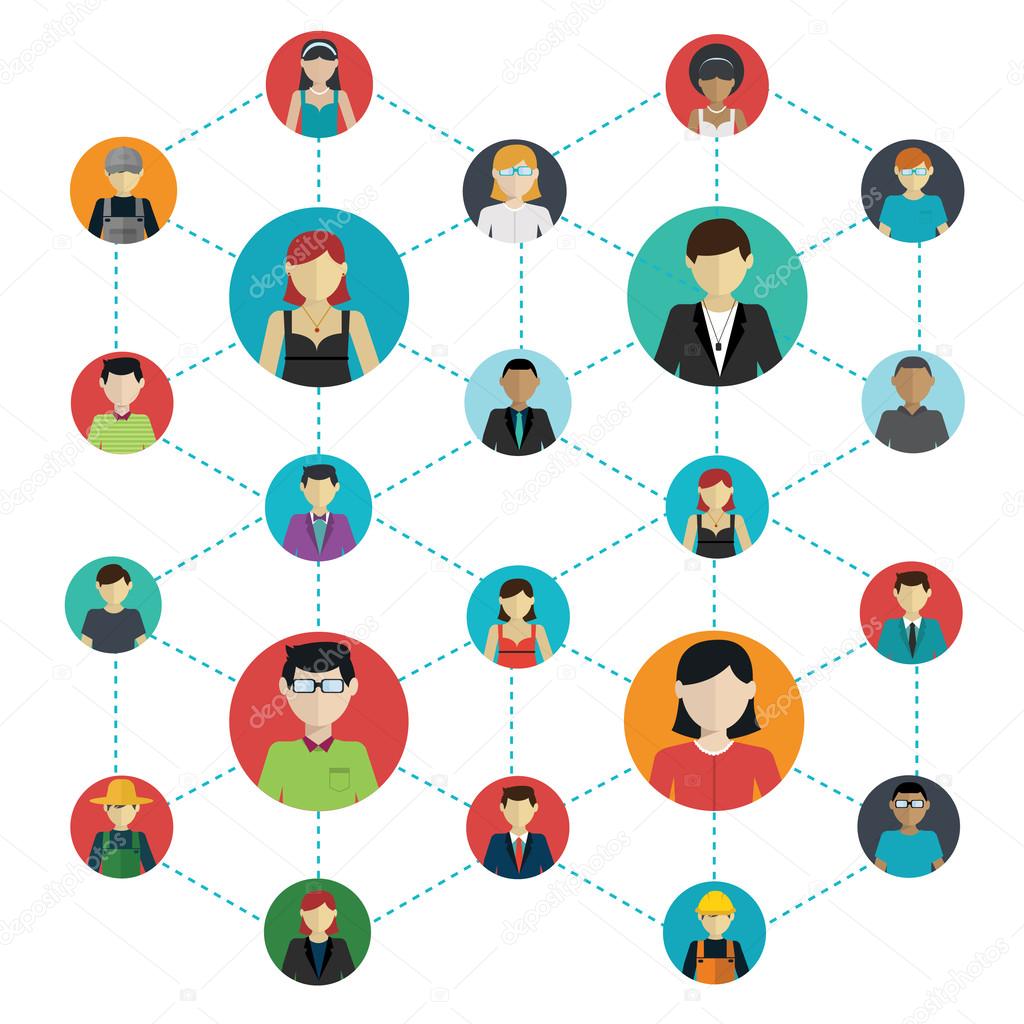 Networking - the social connections between people: business ...