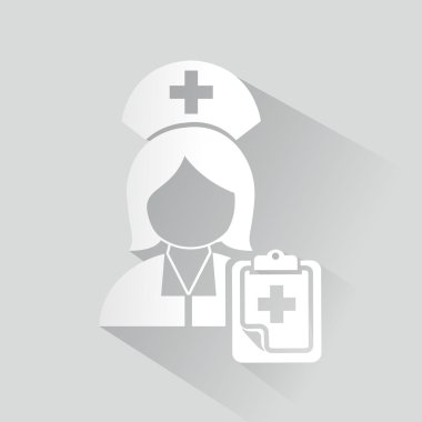 Beyaz hemşire simgesi