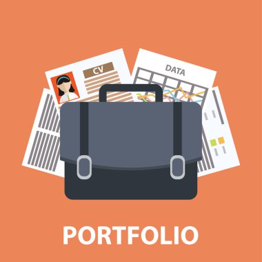 İş bavul evrak ile