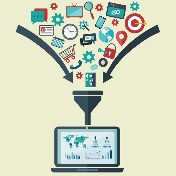 Creative process, big data filter