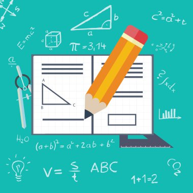 Eğitim kavramı arka plan.