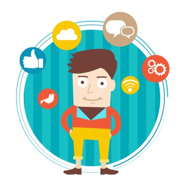 Sosyal bağlantı ağ