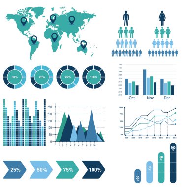 İnsan cinsiyet Infographic