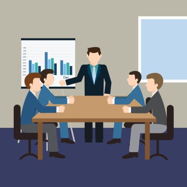 İş toplantısı ve tanıtım