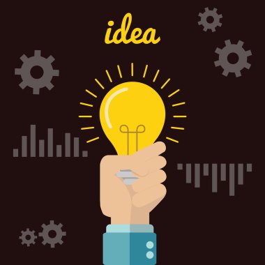 Modern fikir yenilik ampul