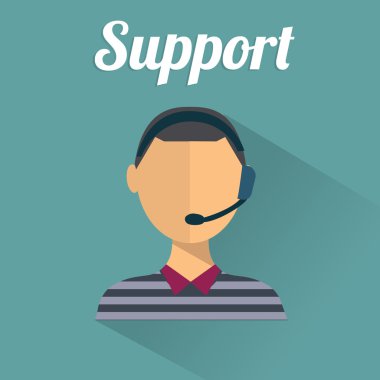 iş müşteri bakım hizmeti kavramı