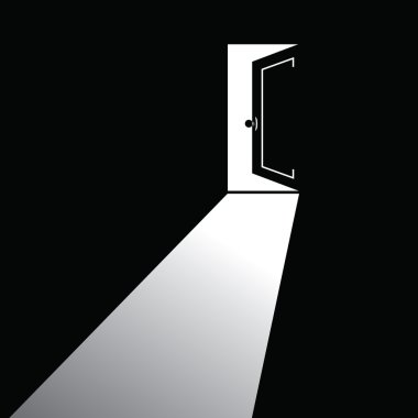 açık kapı çizimi