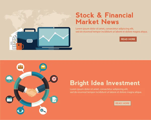 Business, finance, stock market — 스톡 벡터