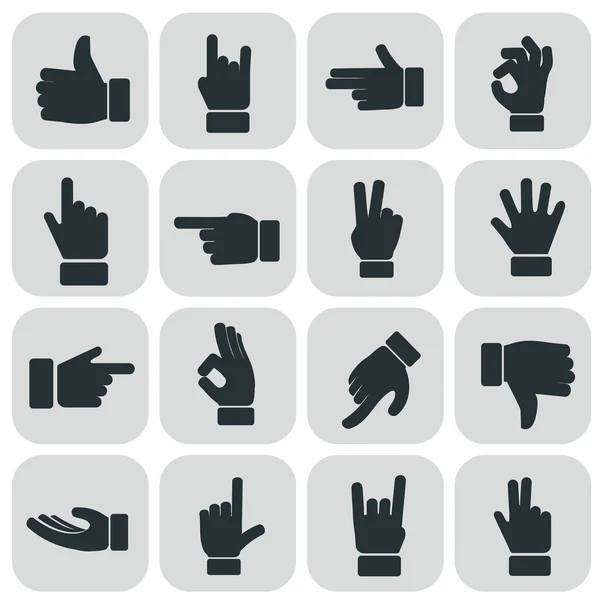 Human Hand collection — Stock Vector