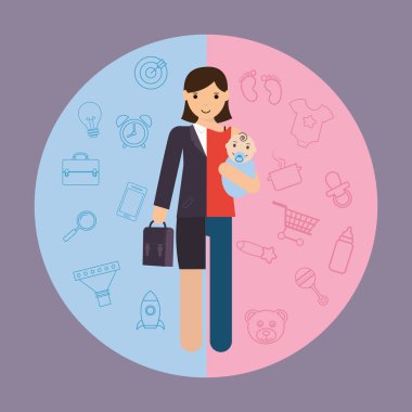 career and motherhood divided