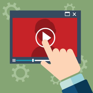 düz stil kavramında Webinar