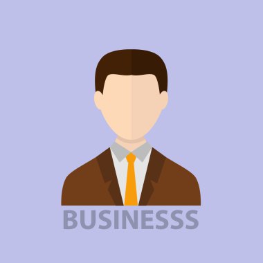 İşadamı illüstrasyon simge