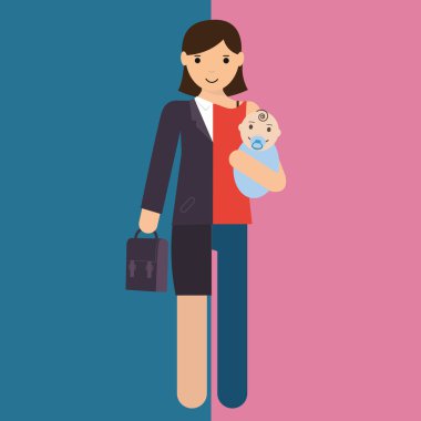 career and motherhood divided