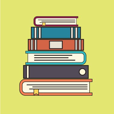 professional education in flat design style