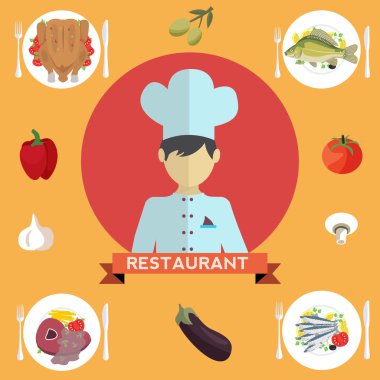 Şef, Restoran Menü