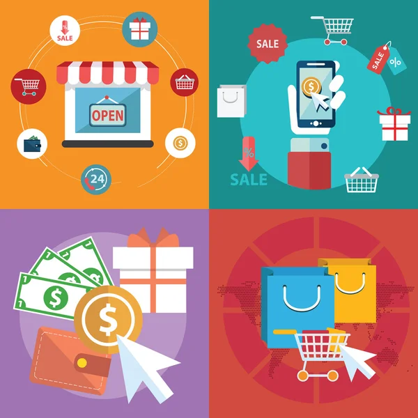 web için renkli iş öğeleri