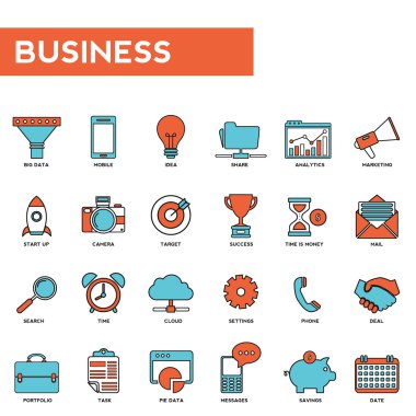 web ve mobil için simgeler .