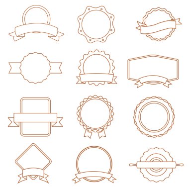 Premium Kalite anahat etiketleri derleme