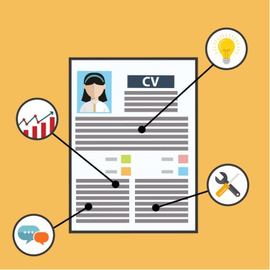 İş Cv özgeçmiş becerileri ile