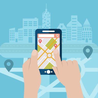 Cep telefonu cep telefonu gps navigasyon