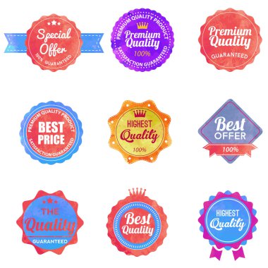 Watercolor Web stickers