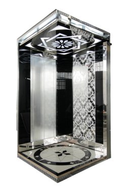 Modern, Asansör kabin arka plan 