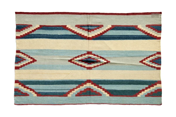 Handgemachter dekorativer und authentischer türkischer Teppich — Stockfoto