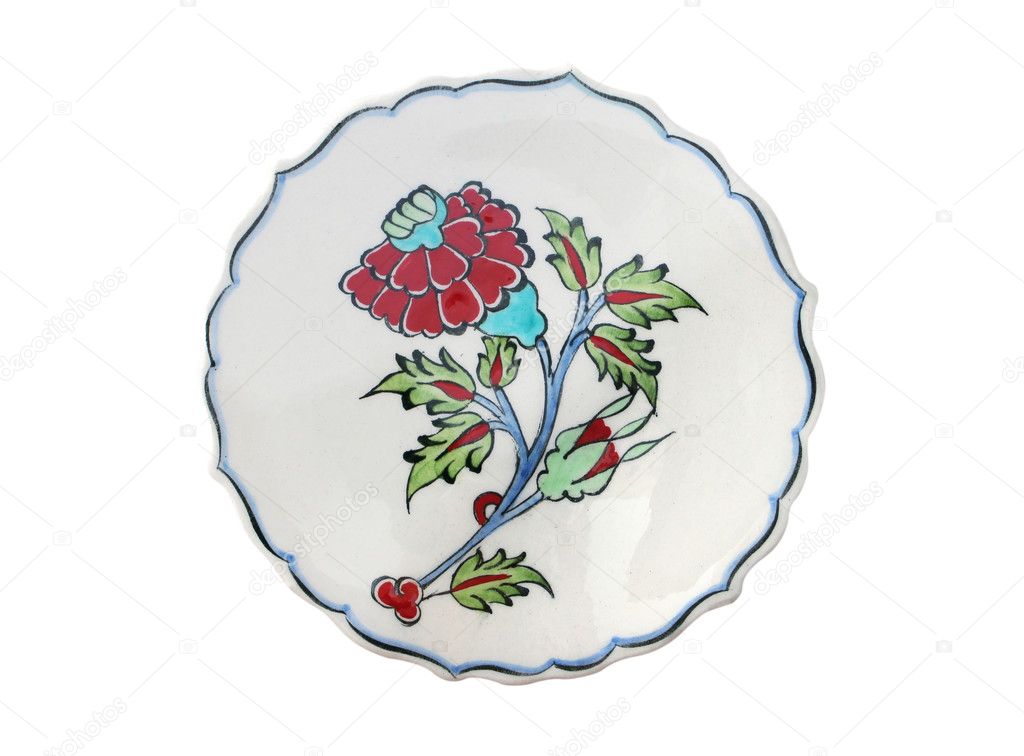 handmade decorative plate gift 