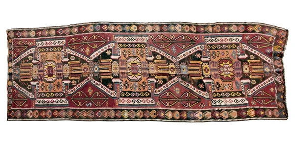 Handgemacht, Wolle, antike Teppiche — Stockfoto