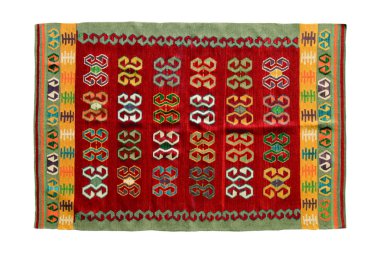 el yapımı, yün, antika kilim 