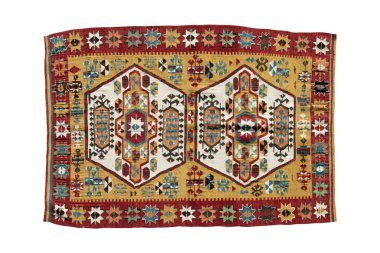 Dekoratif antik el dokuması Kilimler 