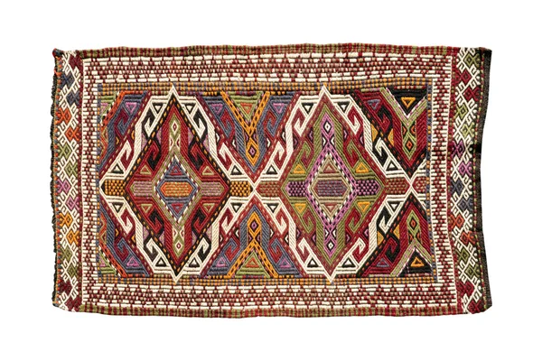 Dekorative antike handgewebte Teppiche — Stockfoto