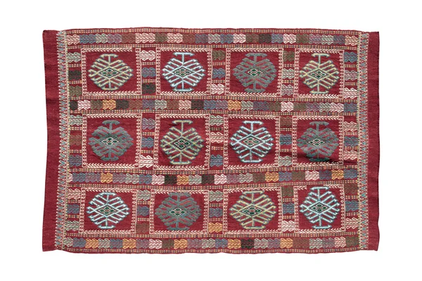 Decorative antique hand-woven rugs — Stock Photo, Image