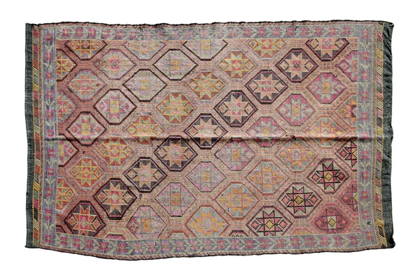 Ozdobny antyczne ręcznie tkane dywany — Zdjęcie stockowe