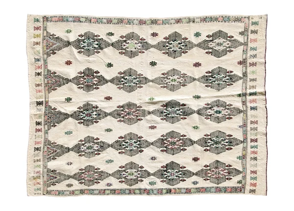 Ozdobny antyczne ręcznie tkane dywany — Zdjęcie stockowe