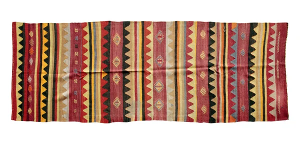 Tappeti decorativi antichi tessuti a mano — Foto Stock