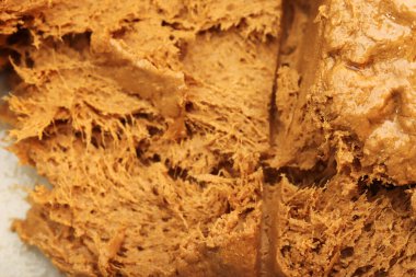  Geleneksel Türk tatlı helvası. Türk mutfağı.