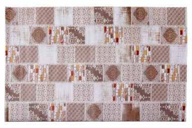 Beyaz arkaplanda izole halı